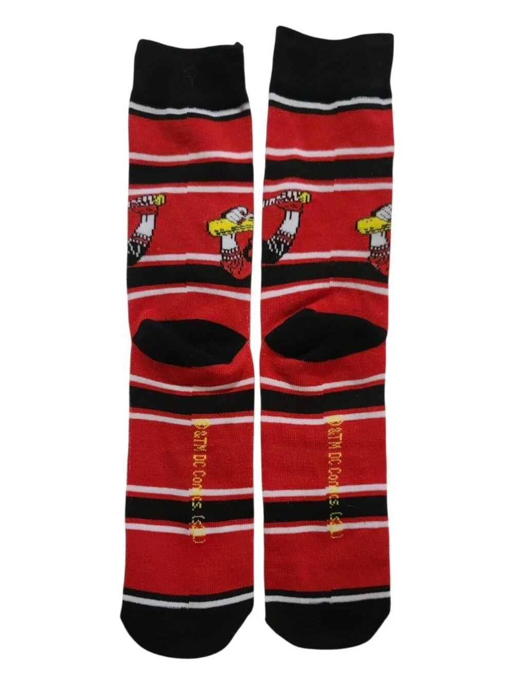 DC Comics Harley Quinn Crew Socks One Size Adult NWOT